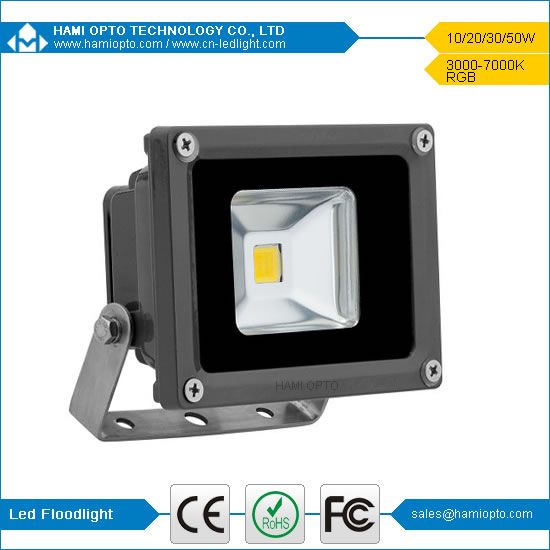 LED Flood Light 10W Waterproof IP65 Outdoor black housing nice