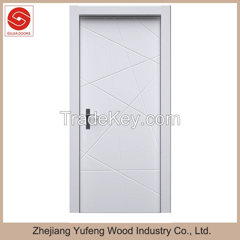 mdf pvc door interior wooden doors room door hotel door