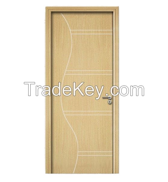 mdf pvc door interior wooden doors room door hotel door