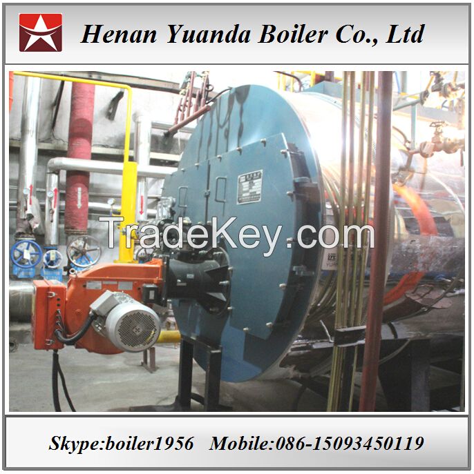 0.5 ton-15 ton fire tube Gas fired steam boiler