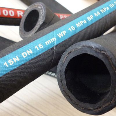 SAE 100 R1 High Tensile Wire Braid Hydraulic Hose