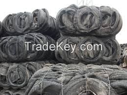 Baled scrap tyre