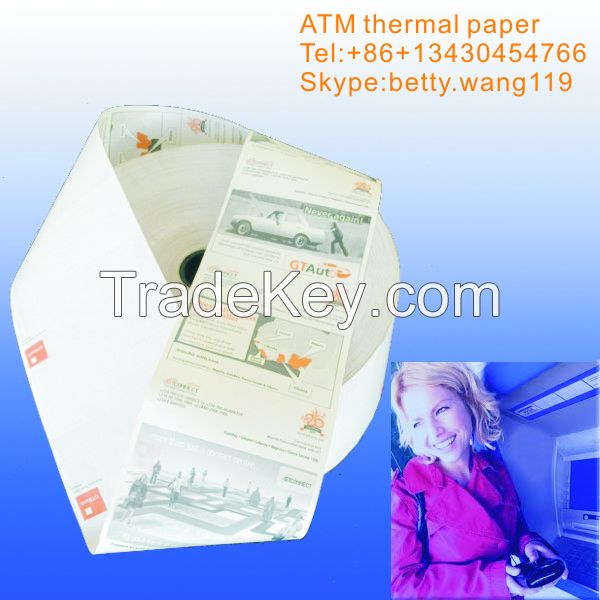 Bank Paper Roll Printing from china