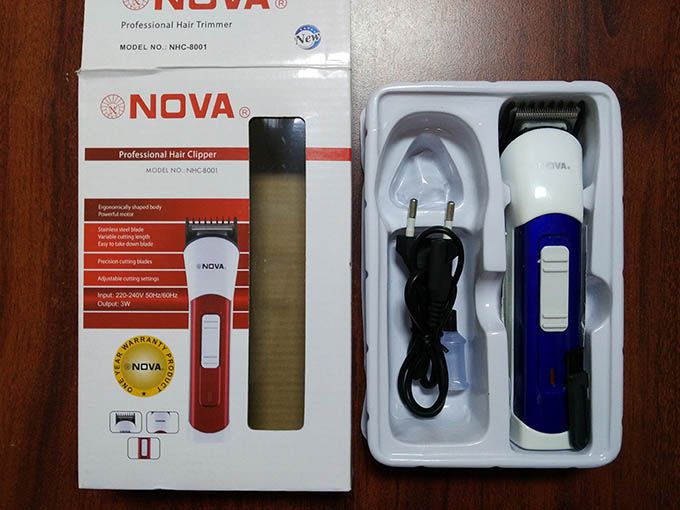 NHC-8001 Rechargeable Battery for Hair Trimmer Professional Clipper NOVA Hair Trimmer