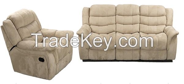 Reclining sofa set, 