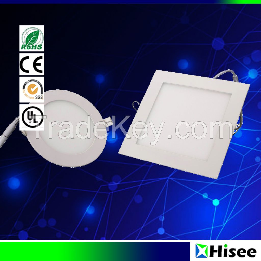 Super brightness high effiency low price square / round die cast led downlight