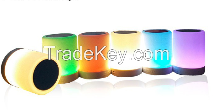 OEM ODM high quality customed bluetooth speaker mini portable lamp