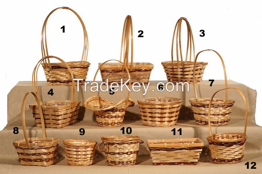 Sell bamboo baskets