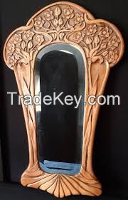 Antique Art-Nouveau Mirror