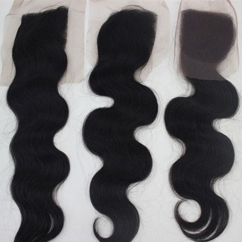 three part lace closures+E017