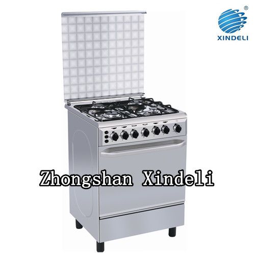 Cooking range gas oven of floor