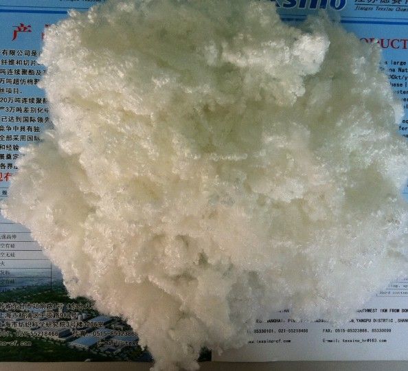 hollow conjugated silicon polyester fiber-HCS polyester staple fiber 3d 6d 7d 15d