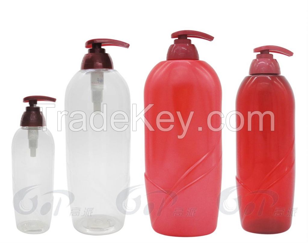 cosmetic bath lotion bottle