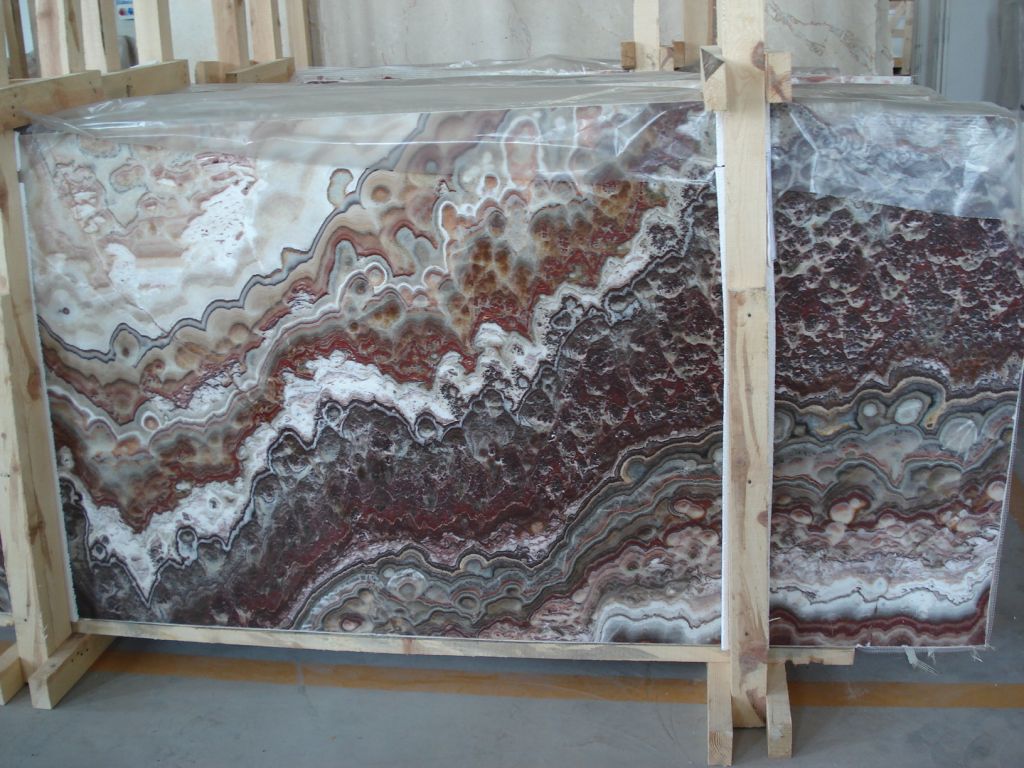 Red Onyx Slabs