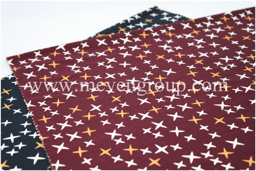 Low price!Guaranteed quality!/Wholesale Poplin printed cotton fabric for shirts