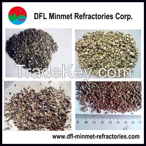 Silver golden vermiculite