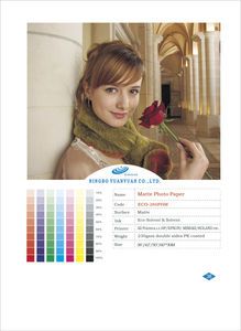 Eco-solvent Photo Paper