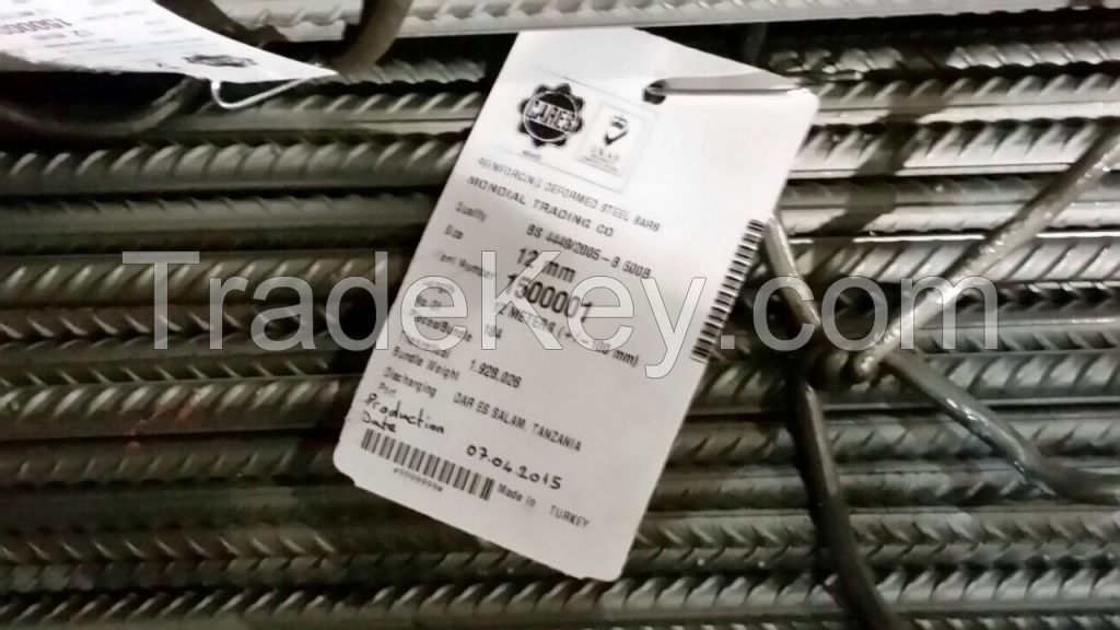 Turkish rebar for construction 6mm