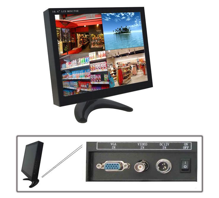 Sell 10.4 inch tft led backlit cctv lcd monitor