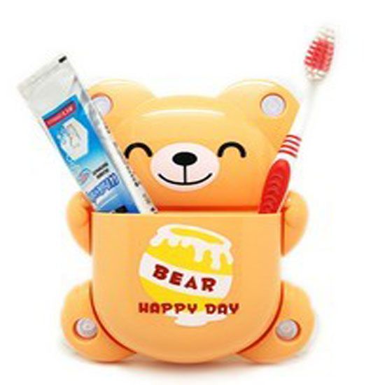 bear lovely brush holder