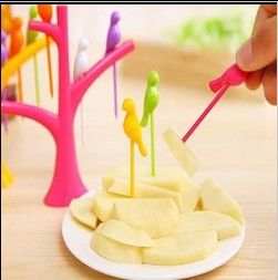 Bird shape fruit  fork