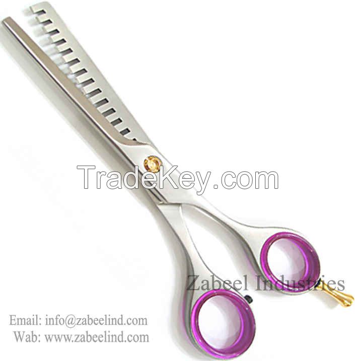 Professional Pro Thinning Hair Scissor with tension screw By Zabeel Industries