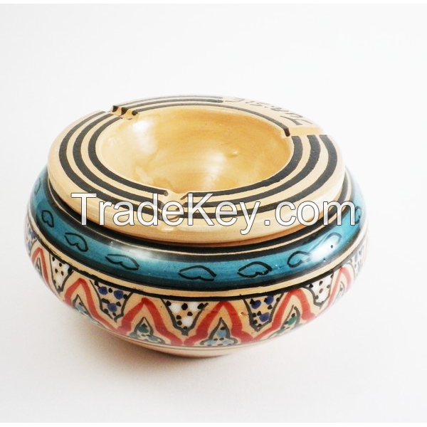 Ceramic  Smokeless  decorative Ashtray