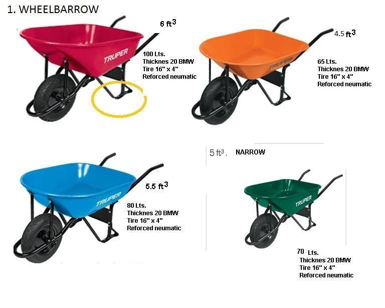 Wheelbarrow WB3800 for African Market