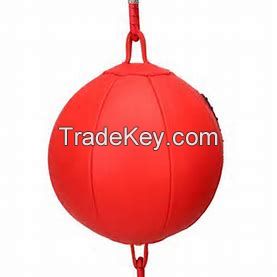 Boxing Speed Ball Double End with straps made Artifical leather