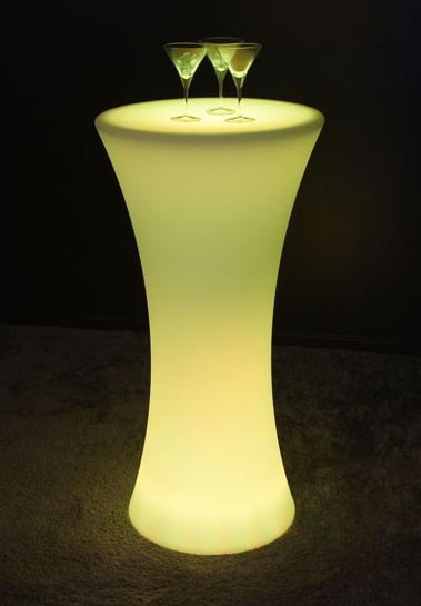 RZ-5811 illuminated led bar table