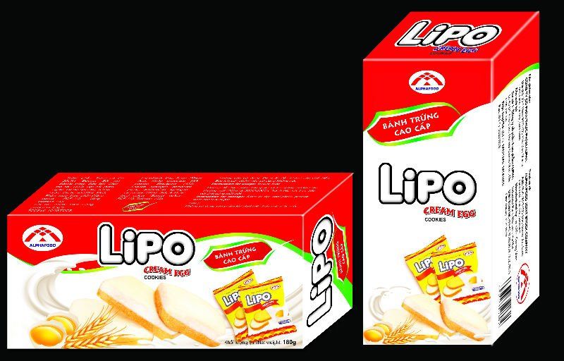 LiPo Cream Egg Cookies 300g