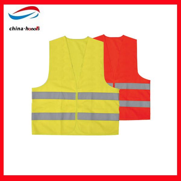 Reflective safety vest/hi-vis safety vest with reflective tape for sale