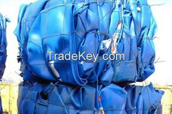 HDPE Blue Drum Scrap