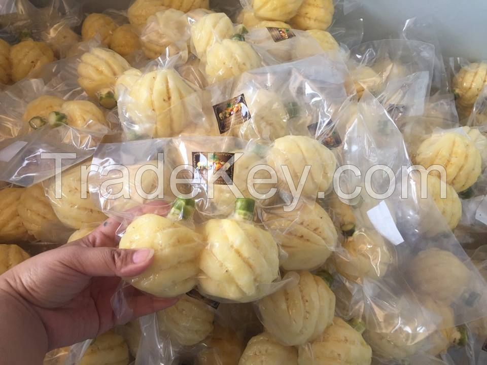 SELL PREMIUM Frozen pineapple / PHULAE Variety