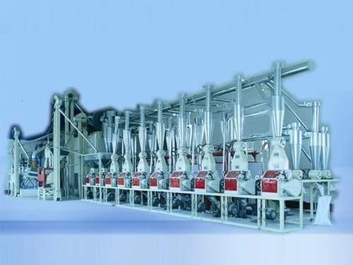 Wheat flour milling machine, Flour mill machinery