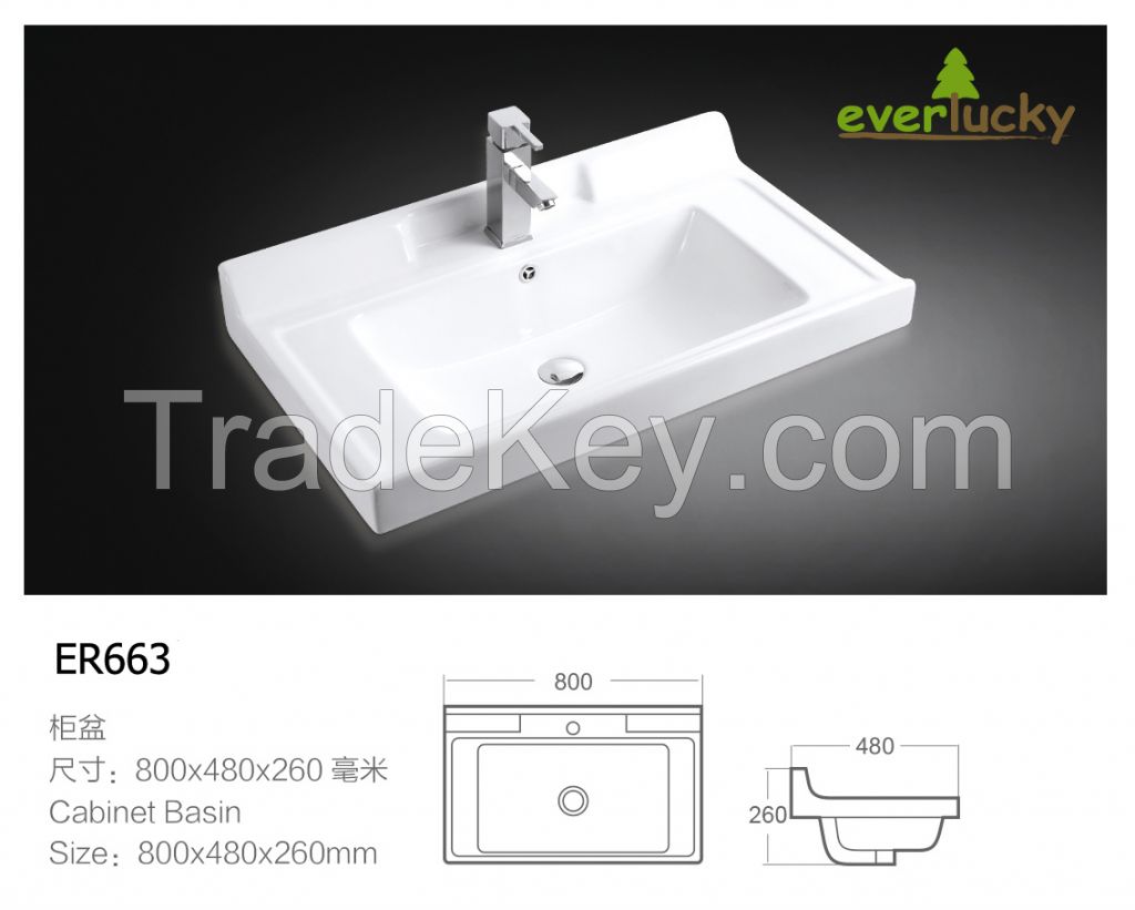 Everlucky  ER663  Ceramic Basin