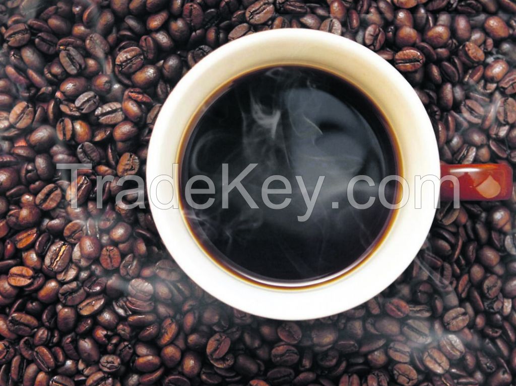 Raw Robusta Coffee beans, Roasted Robusta Coffee Beans, Powder Robusta Coffee Beans