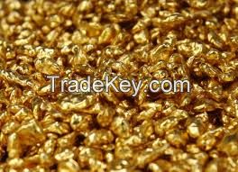 Gold nuggets and bars for sale