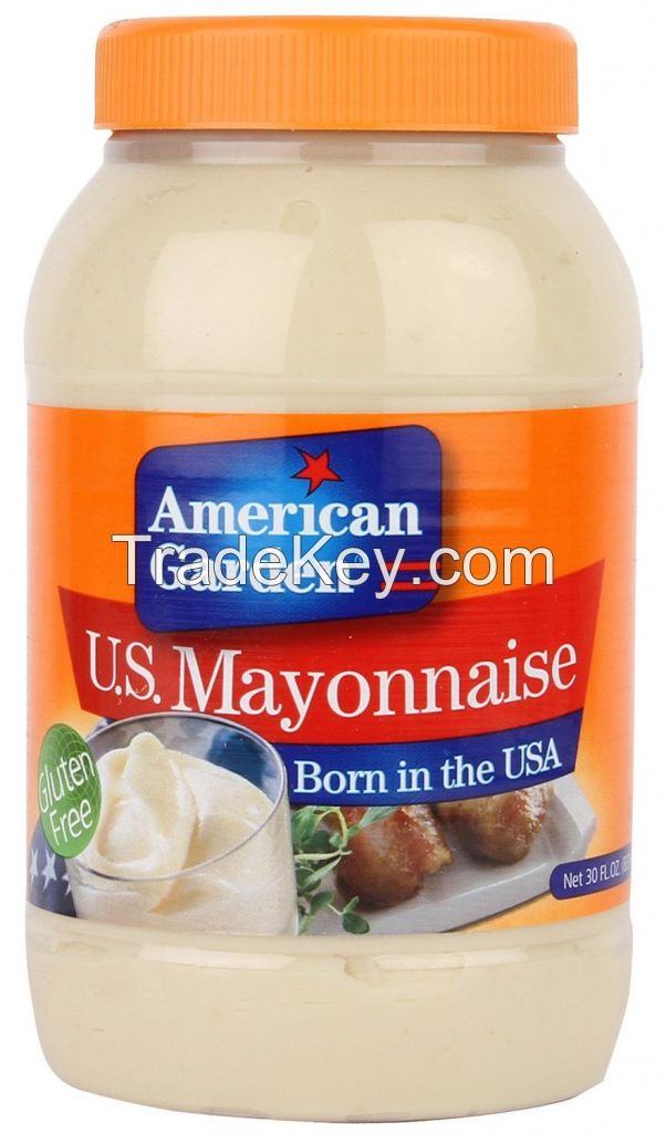 Mayonnaise Halal American Garden U.S. Mayonnaise For Sale wholesale supply