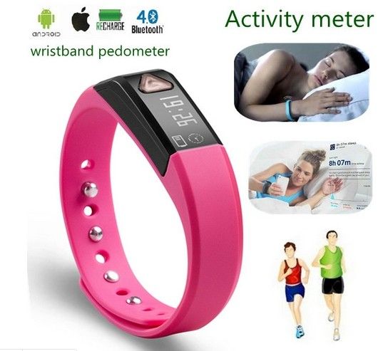 Wireless Wristband Bluetooth Pedometer