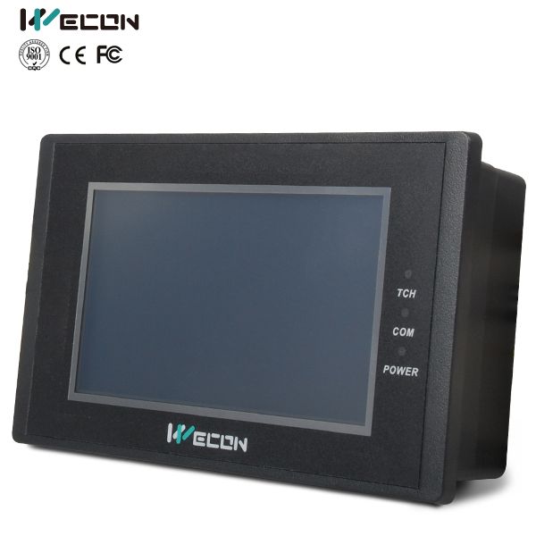 Wecon 4.3 inch cost-effective hmi/hmi touch screen applicable to brand plc