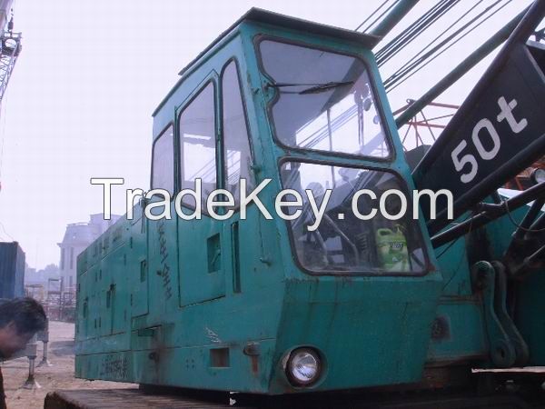 USED Kobelco R&H  crawler  crane (50 ton )