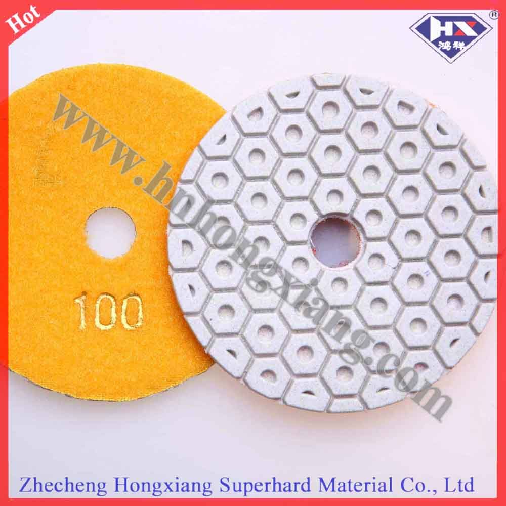 100mm Diamond Polishing Pads Stone Abrasive Tool