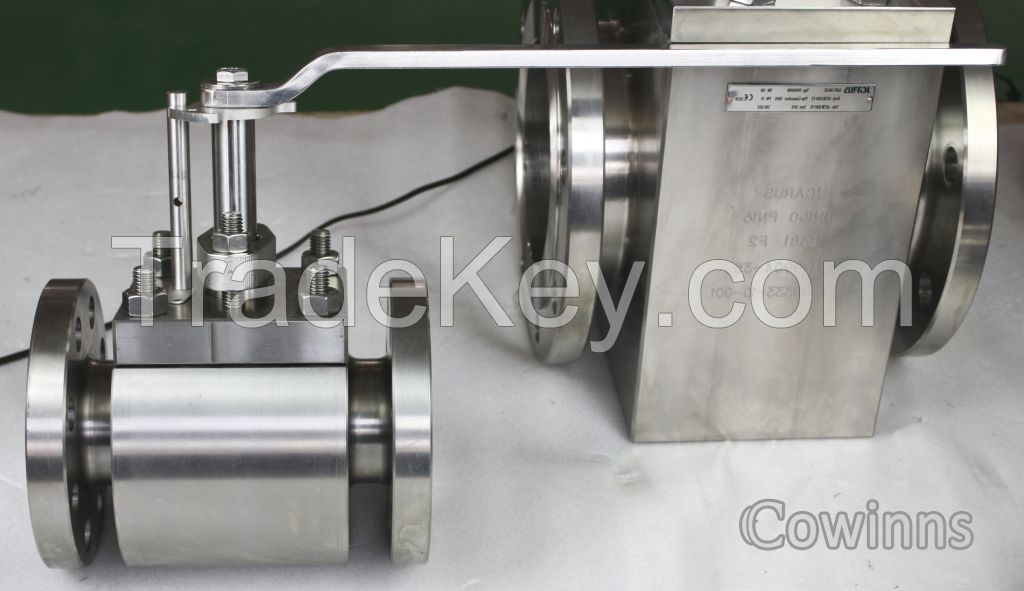 Zirconium ball valve