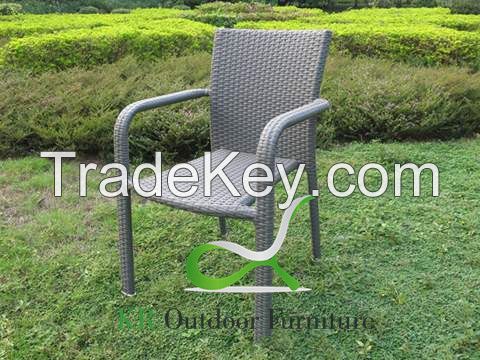 Wicker Chair Outdoor Rattan Chair for Cafe/Restaurant