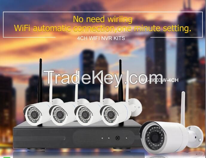 4CH Wifi NVR Kit