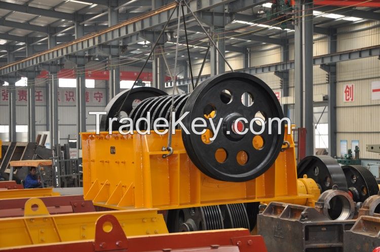 ISO and CE certified stone Jaw crusher