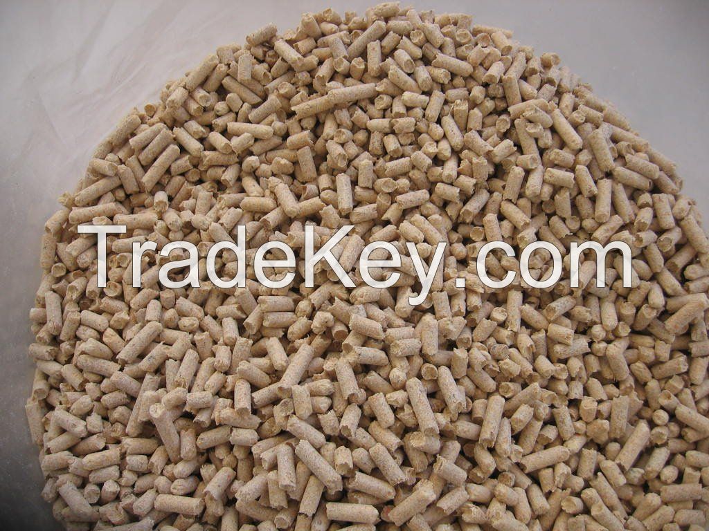 Wood Pellets from Pine and Spruce Wood