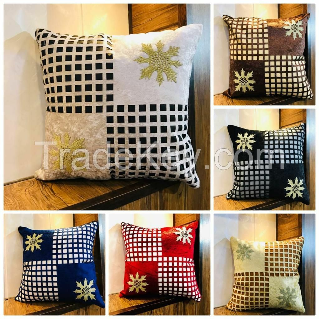 Handmade cushion cover