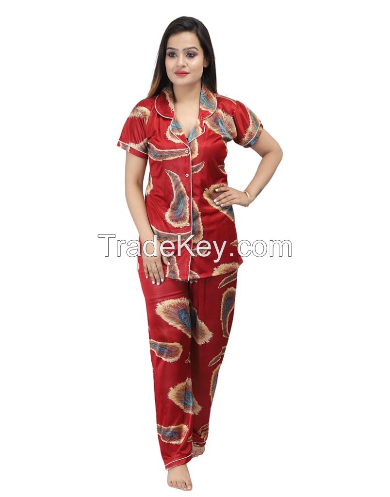 Ladies night dress, women night suit, 